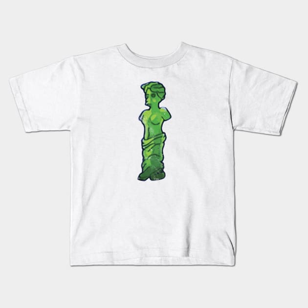 Gummi Venus de Milo Kids T-Shirt by tvshirts